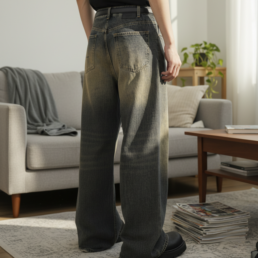 Barrel Leg Jeans
