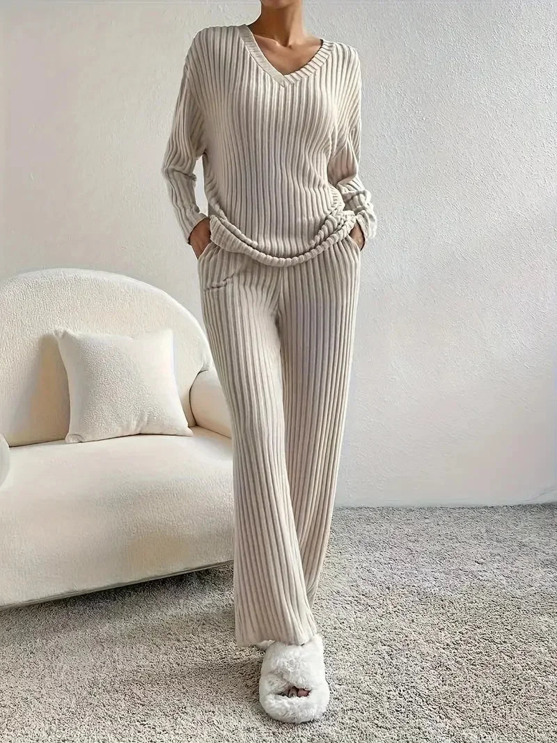 Ribbed Lounge Set