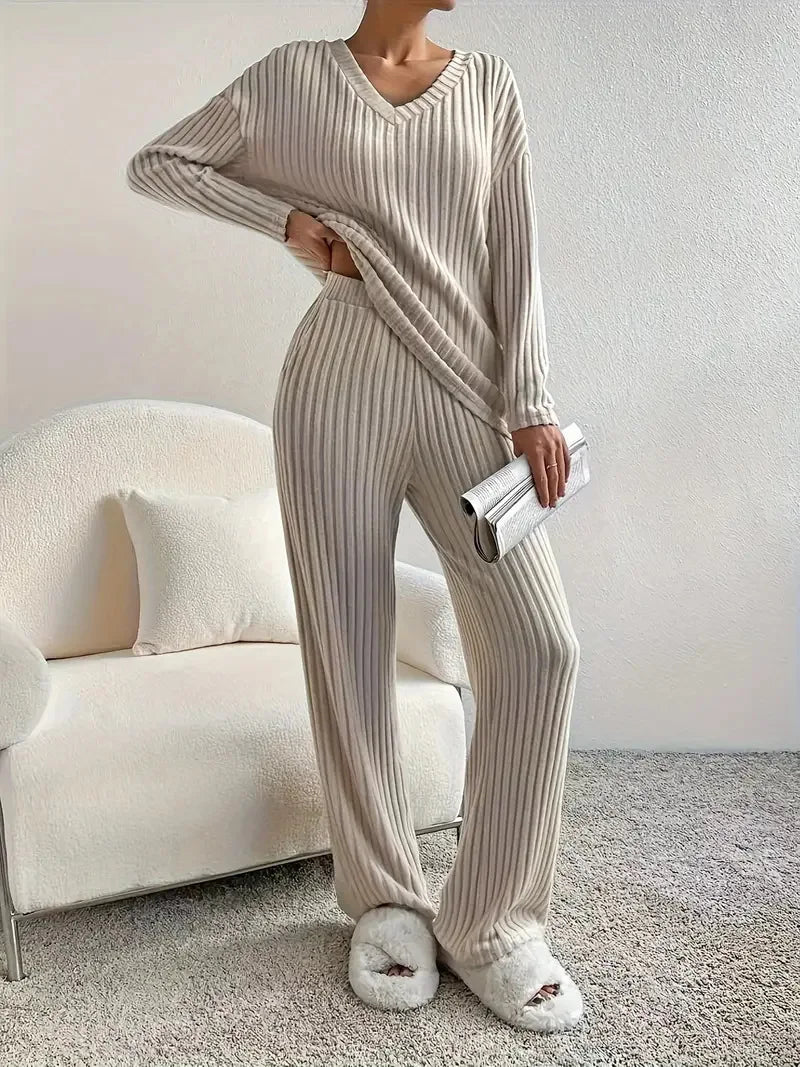 Ribbed Lounge Set