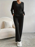 Ribbed Lounge Set