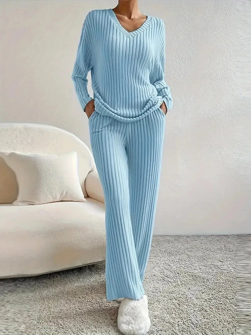 Ribbed Lounge Set