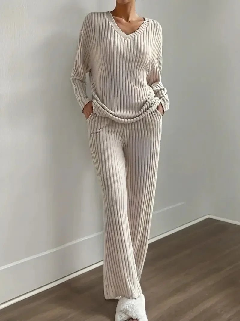 Ribbed Lounge Set