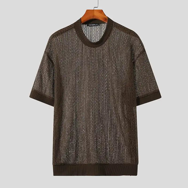 Modern Minimalist: Men's Textured Knit Sweater