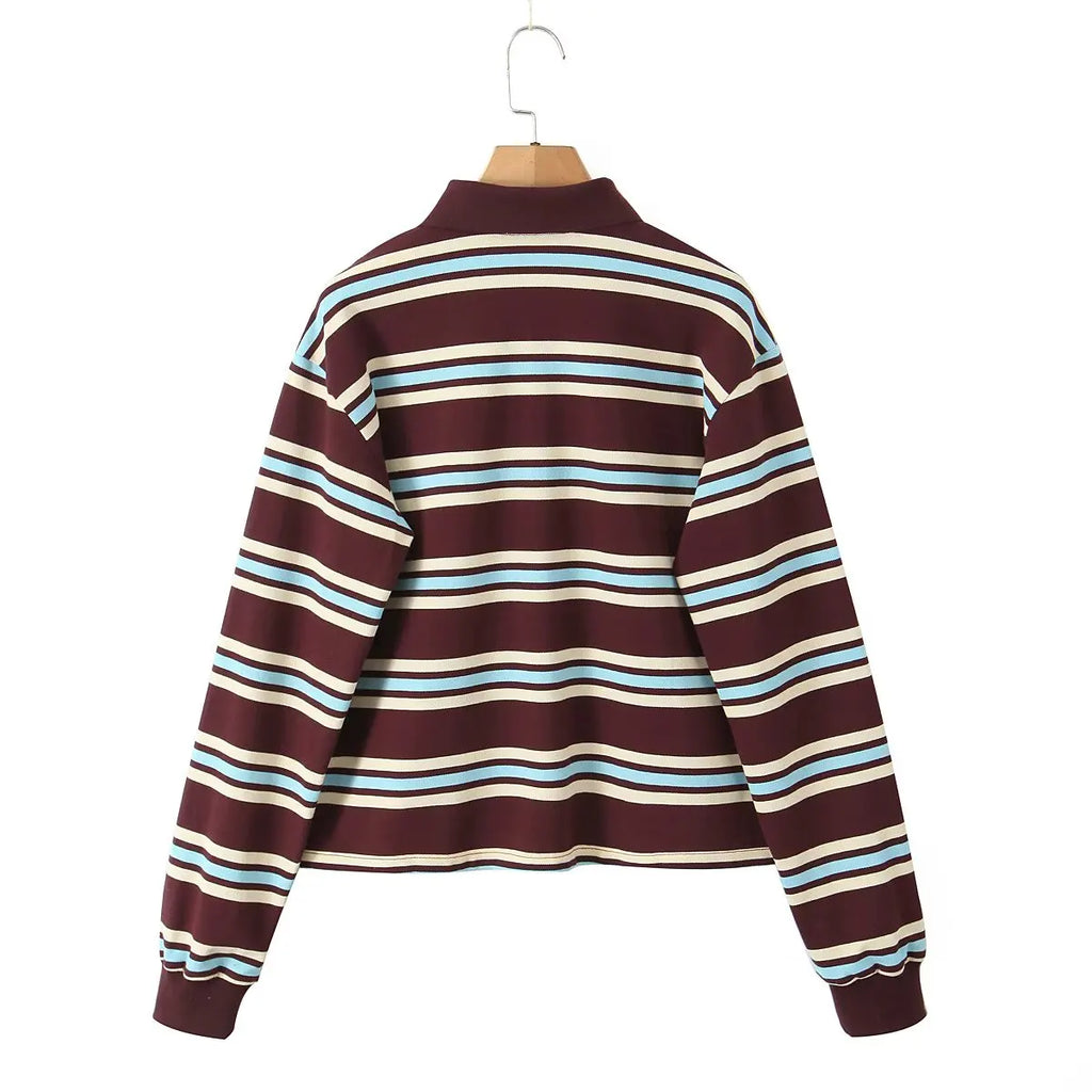 Riviera Striped Polo Shirt
