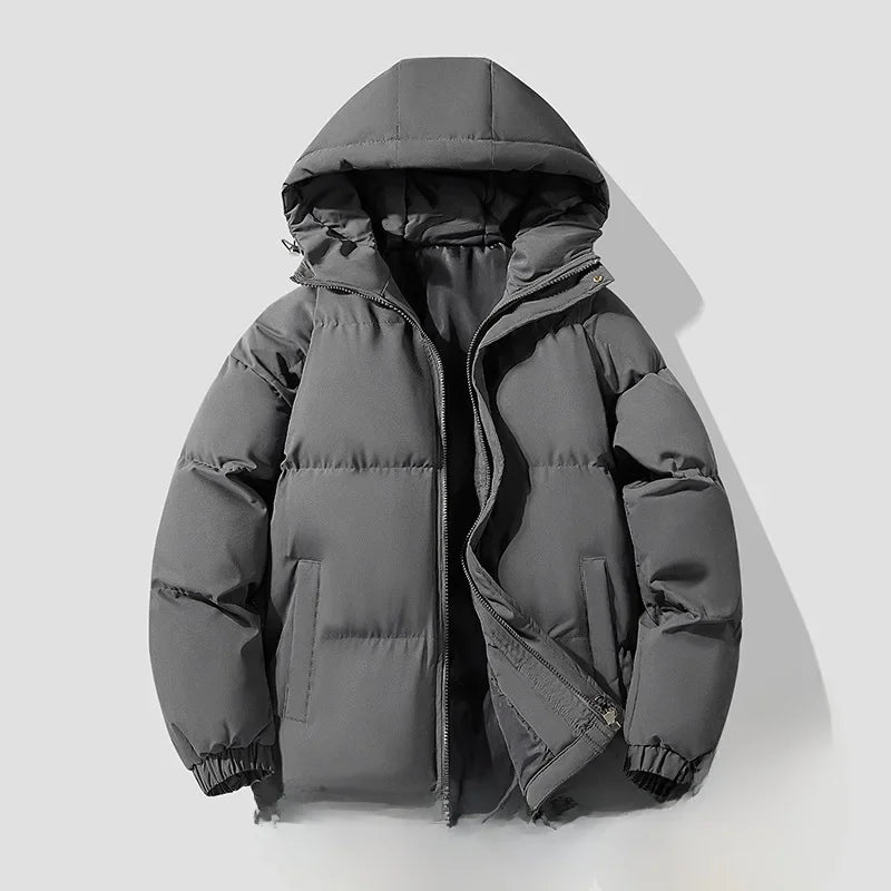 Hooded Cotton Puffer Jacket