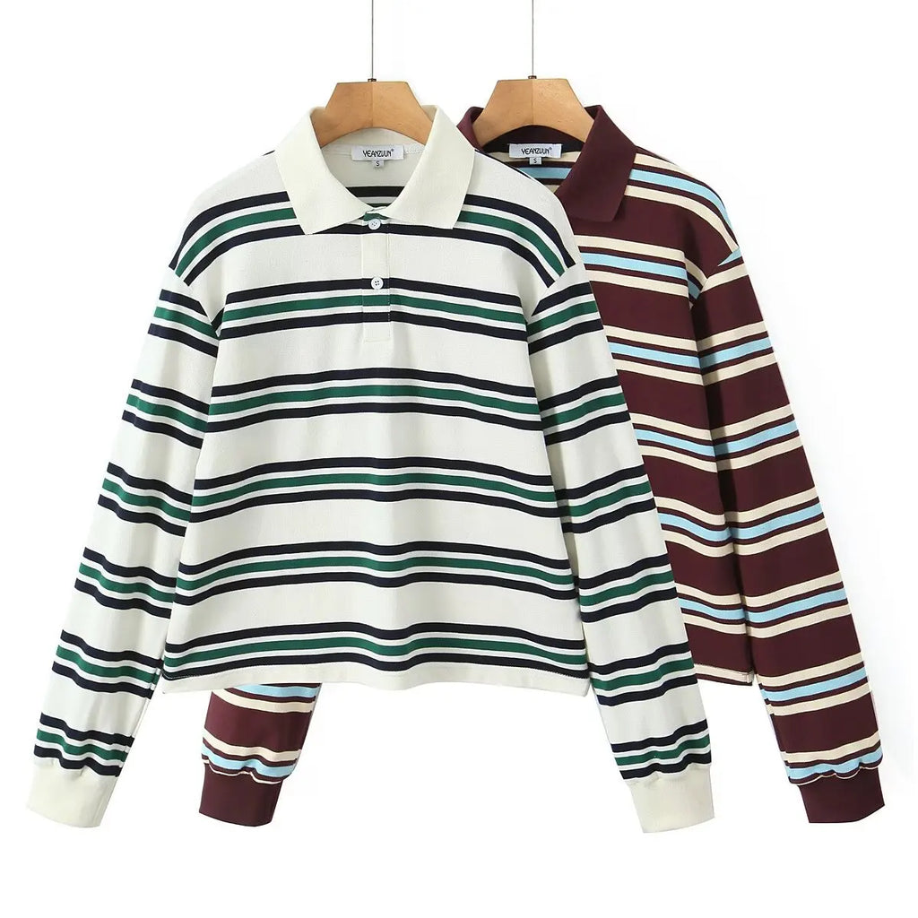 Riviera Striped Polo Shirt