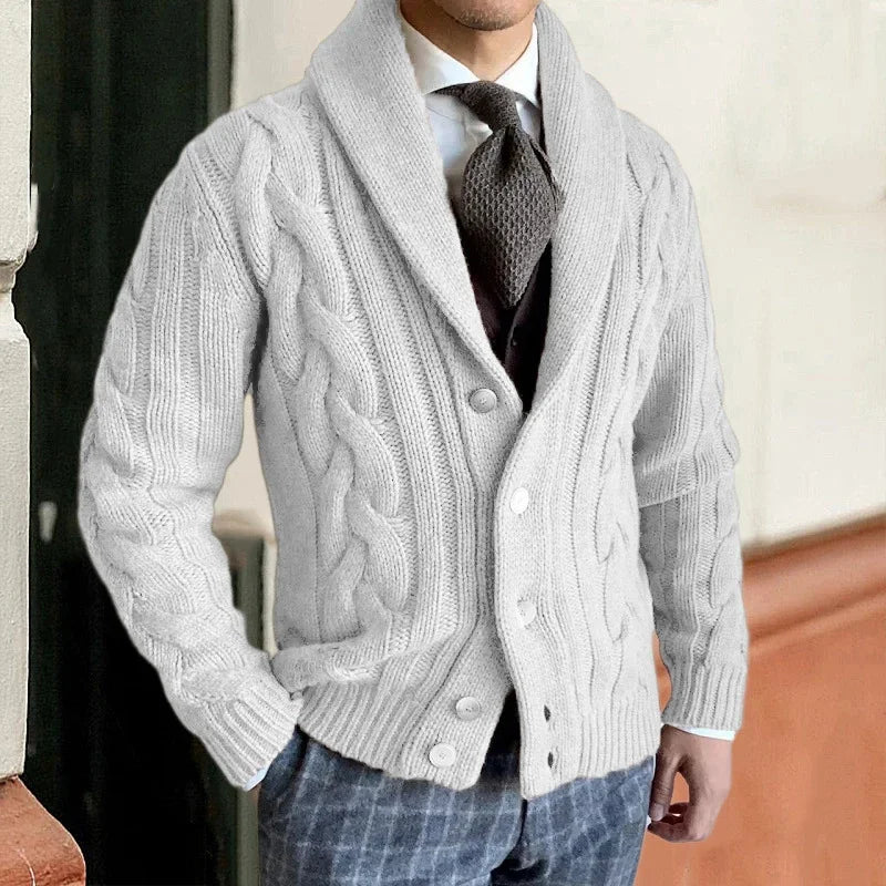 Cozy Cable Knit Cardigan