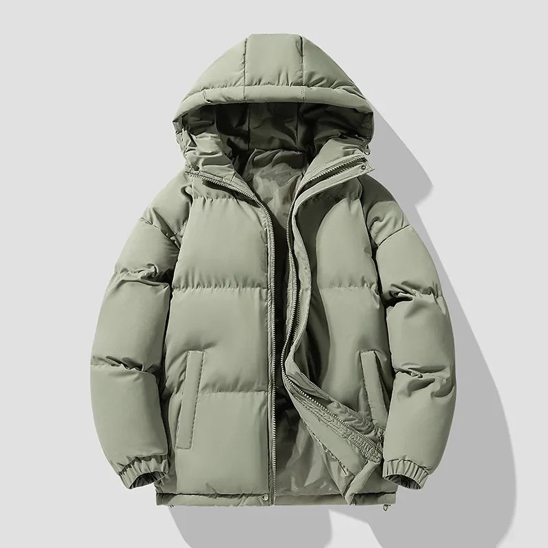 Hooded Cotton Puffer Jacket