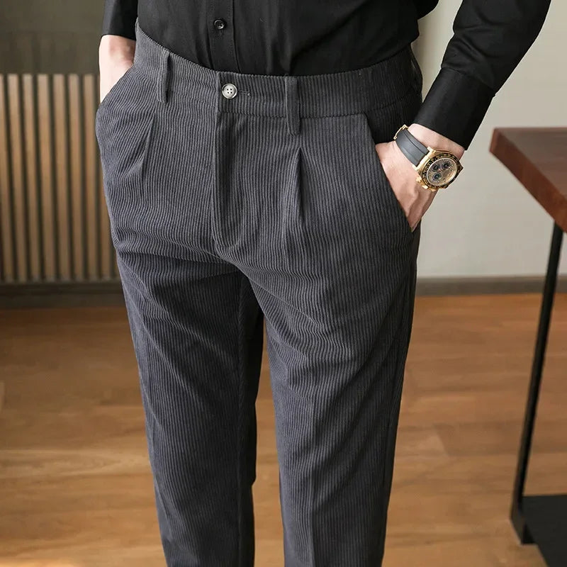 Corduroy Elengant Trousers