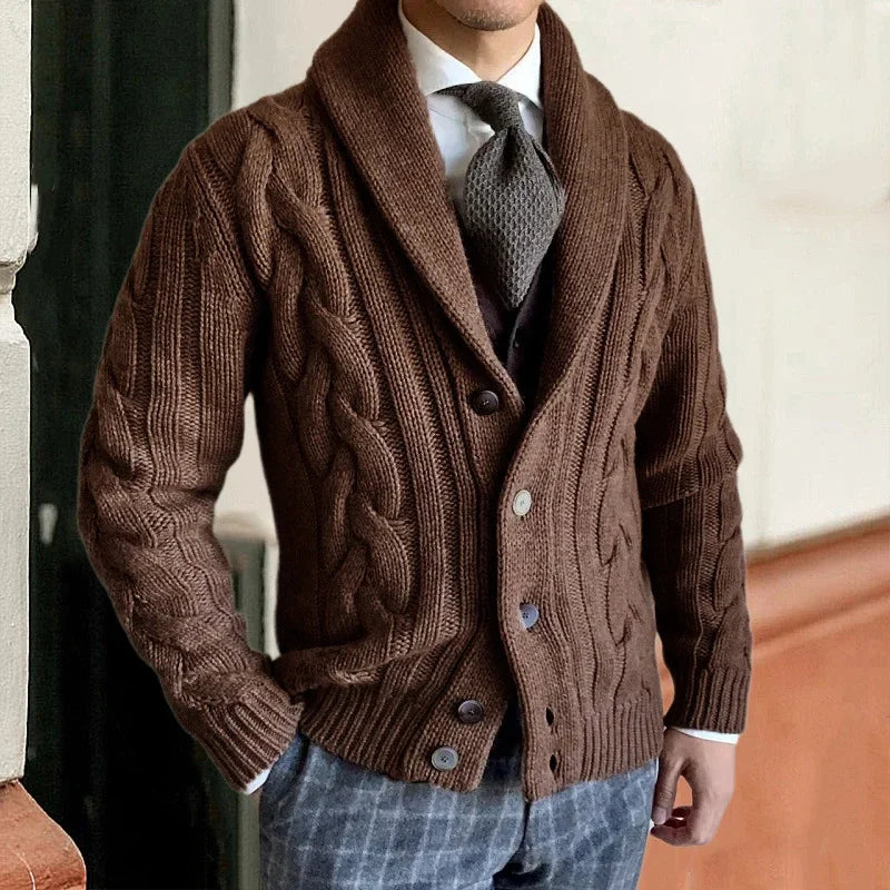 Cozy Cable Knit Cardigan