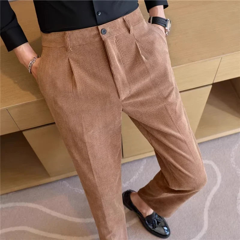 High-End Corduroy Trousers