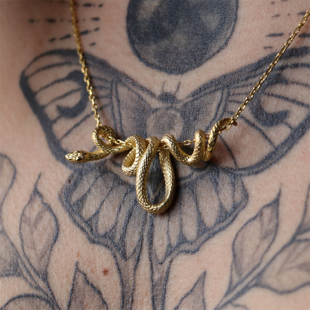 Golden Fang Necklace