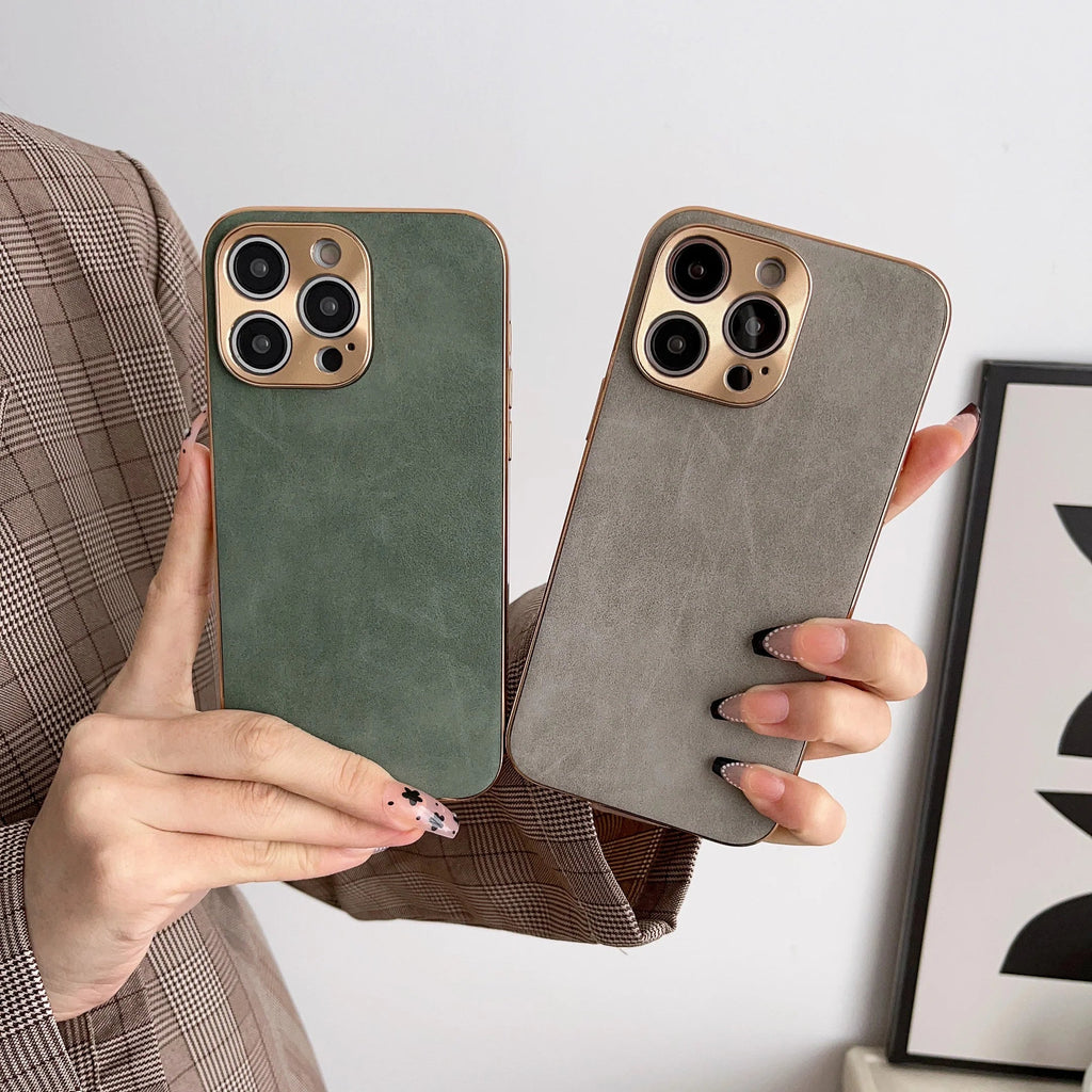 Classic Leather iPhone Case