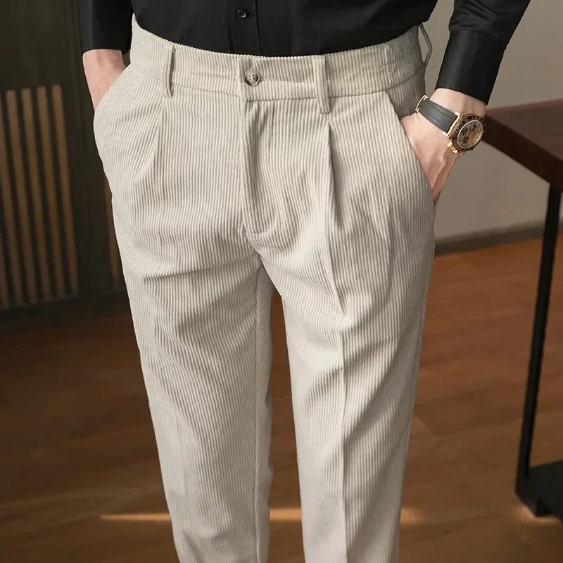 Corduroy Elengant Trousers