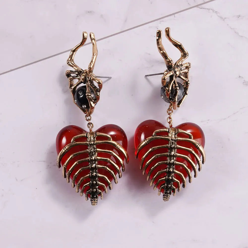 Dark Romance Spider Earring