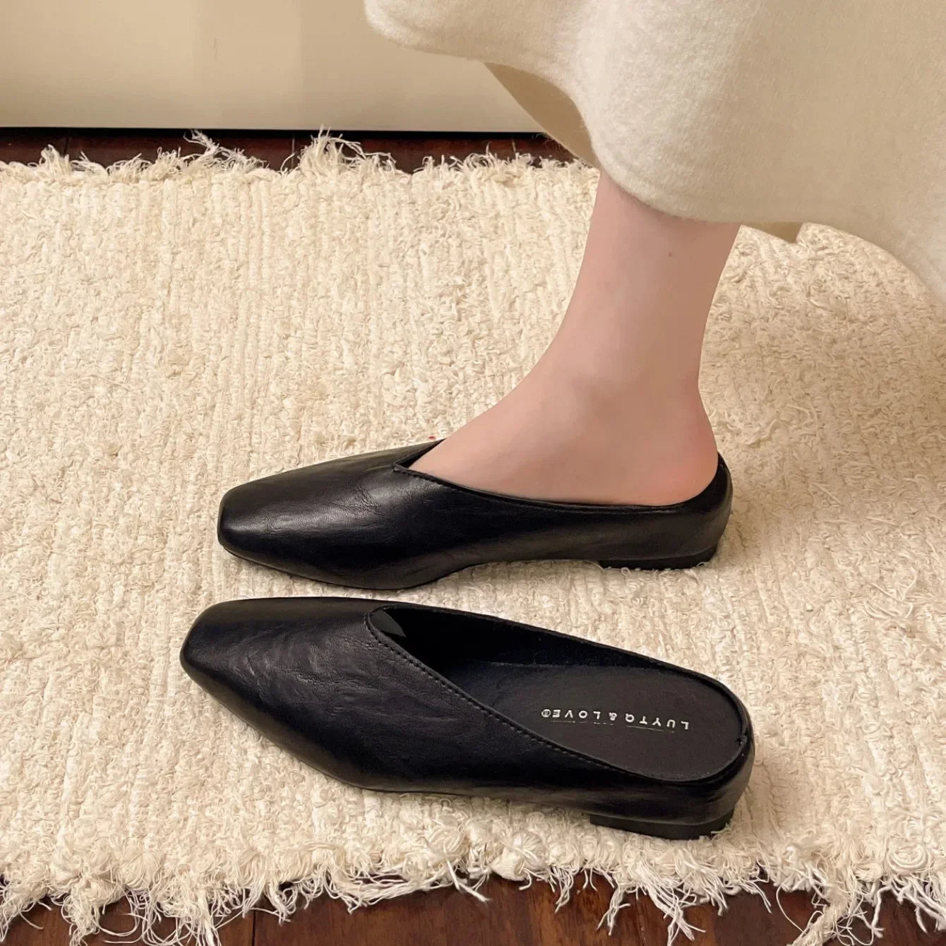 Chiara Leather Flats