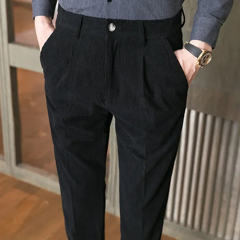 Corduroy Elengant Trousers